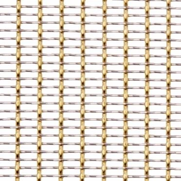 Architectural Golden Color Decorative Wire Mesh best