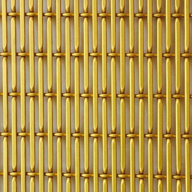 Architectural Golden Color Decorative Wire Mesh price
